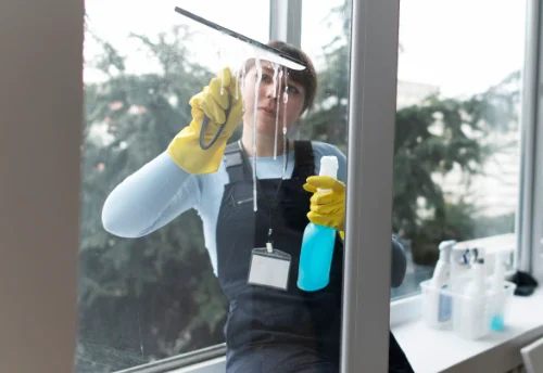 Nettoyage de vitres intérieures et extérieures à Reignac